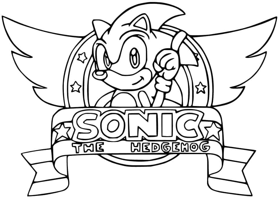 Free printable Sonic coloring page #180847 from Video Games collection