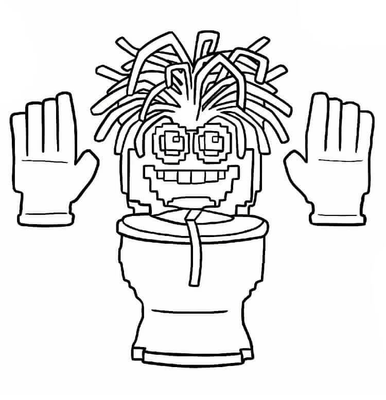 Free printable Spaghetti Tualetti coloring page #222139 from Video Games collection Free printable Spaghetti Tualetti coloring page #222139 from Video Games collection