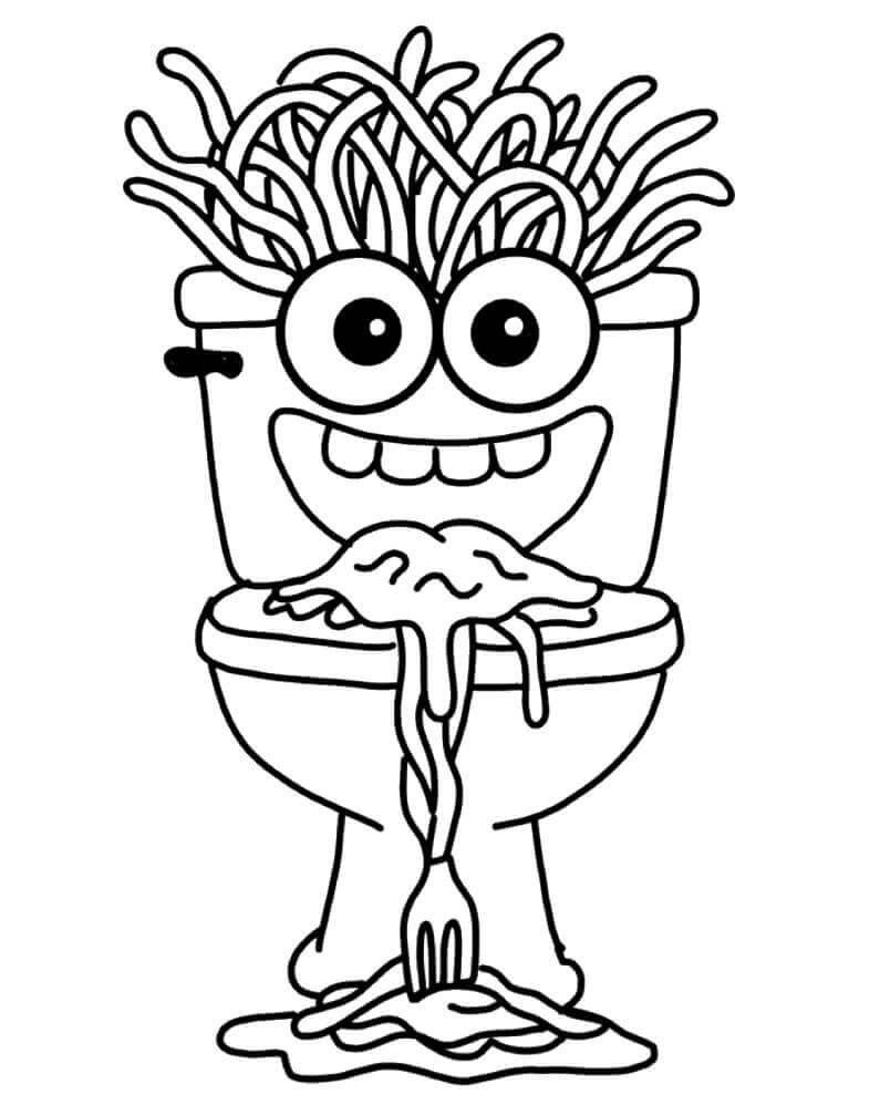 Free printable Spaghetti Tualetti coloring page #222143 from Video Games collection Free printable Spaghetti Tualetti coloring page #222143 from Video Games collection