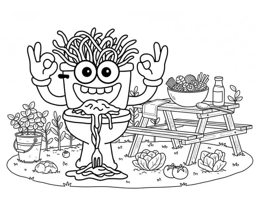Free printable Spaghetti Tualetti coloring page #222151 from Video Games collection Free printable Spaghetti Tualetti coloring page #222151 from Video Games collection