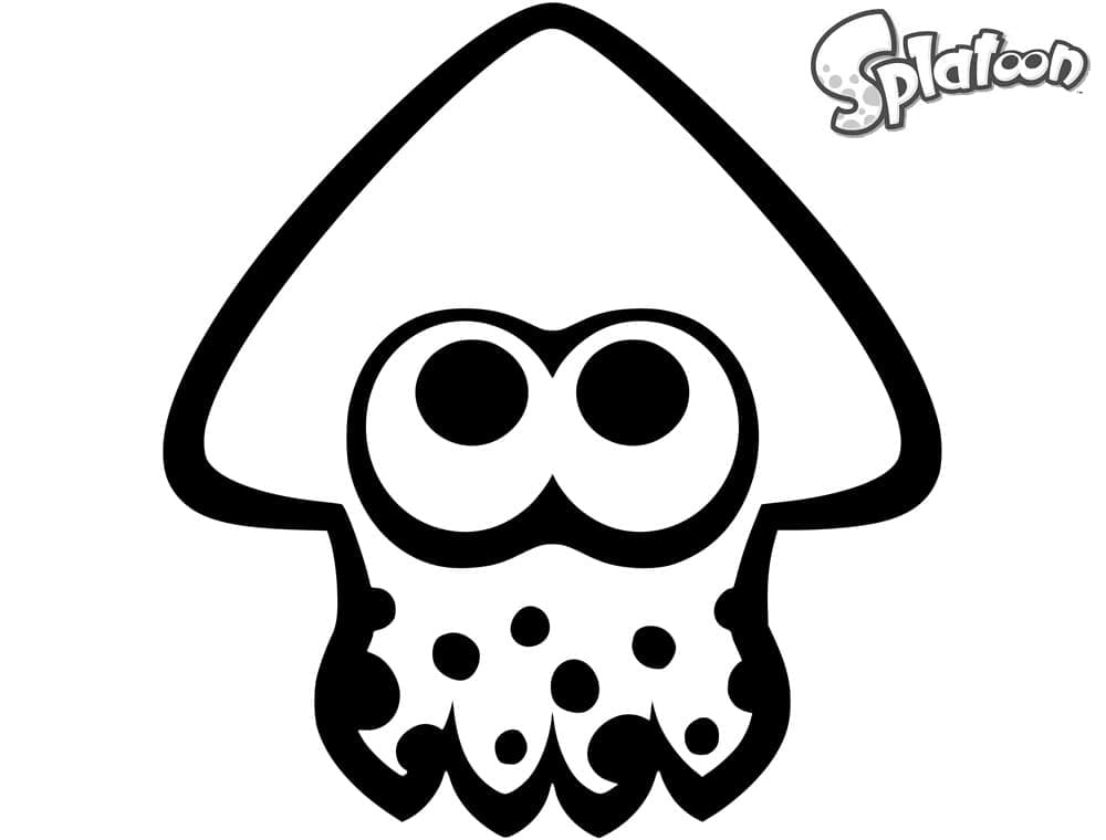 Free printable Splatoon coloring page #186107 from Video Games collection Free printable Splatoon coloring page #186107 from Video Games collection