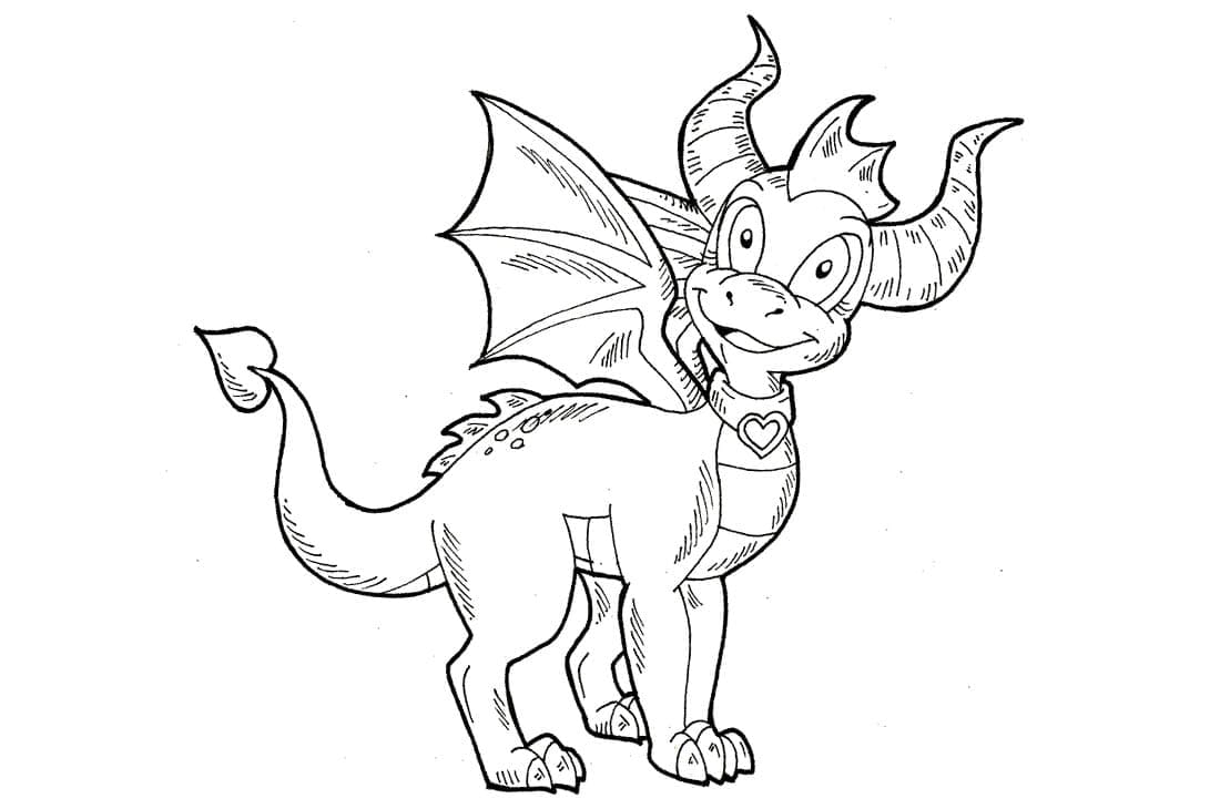 Free printable Spyro coloring page #205147 from Video Games collection Free printable Spyro coloring page #205147 from Video Games collection