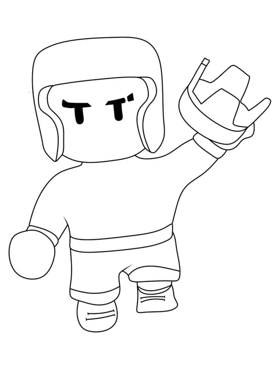 Free printable Stumble Guys coloring page #185938 from Video Games collection Free printable Stumble Guys coloring page #185938 from Video Games collection