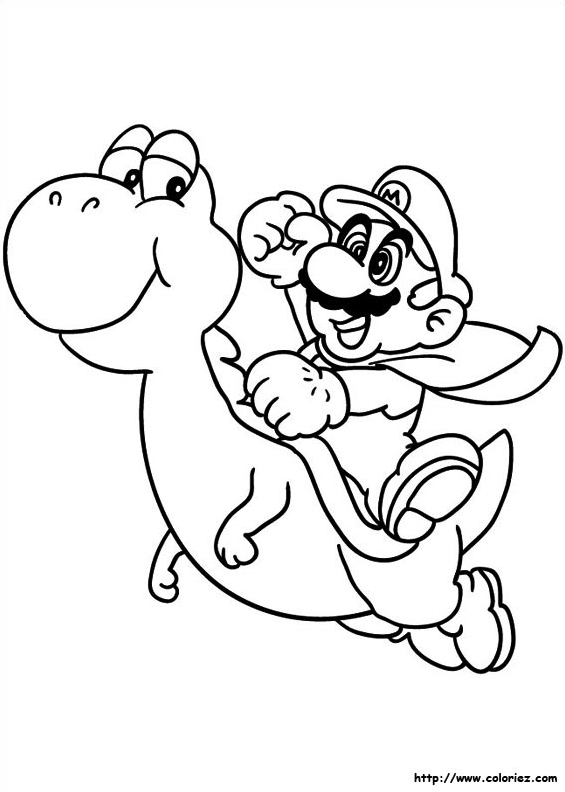 Coloring page: Super Mario Bros (Video Games) #153576 - Printable coloring pages