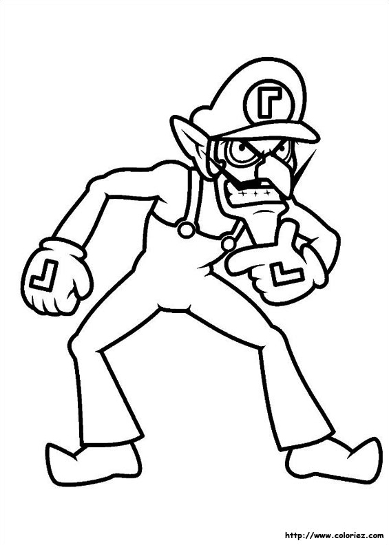 Coloring page: Super Mario Bros (Video Games) #153577 - Free Printable Coloring Pages