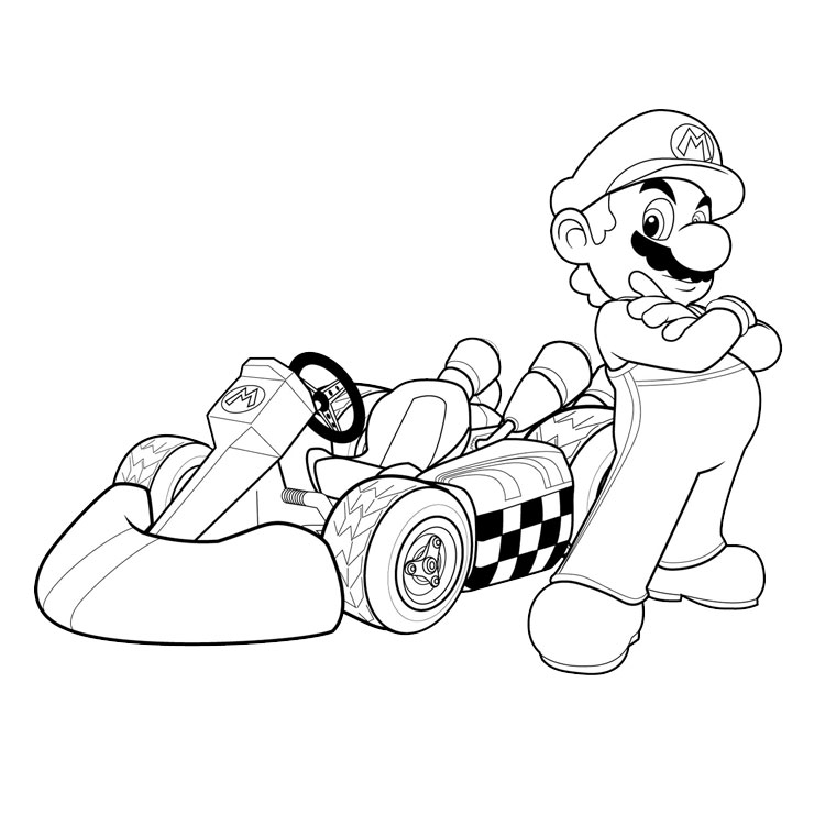 Coloring page: Super Mario Bros (Video Games) #153582 - Free Printable Coloring Pages