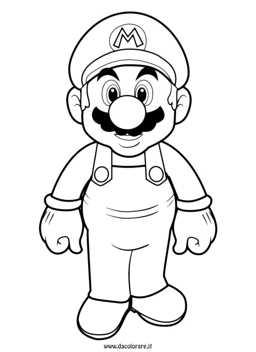 Coloring page: Super Mario Bros (Video Games) #153604 - Free Printable Coloring Pages