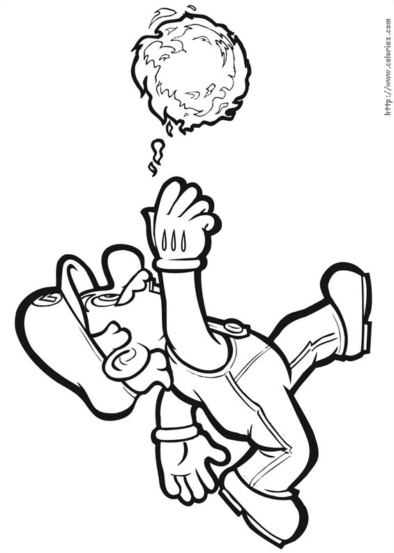 Coloring page: Super Mario Bros (Video Games) #153605 - Free Printable Coloring Pages