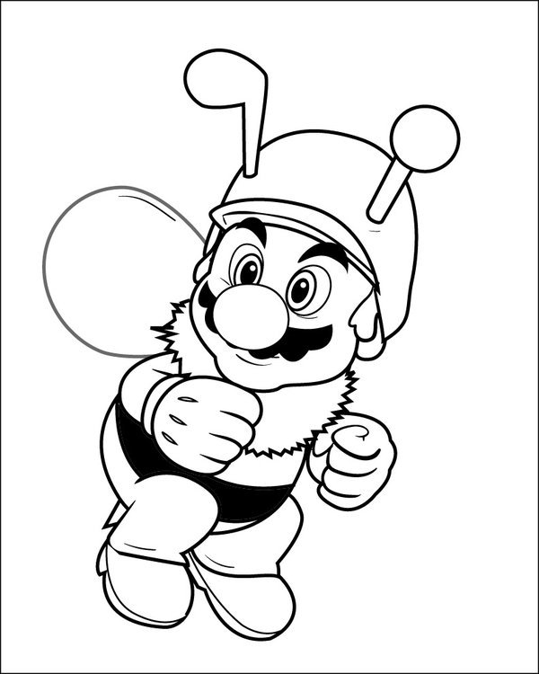 Coloring page: Super Mario Bros (Video Games) #153626 - Printable coloring pages