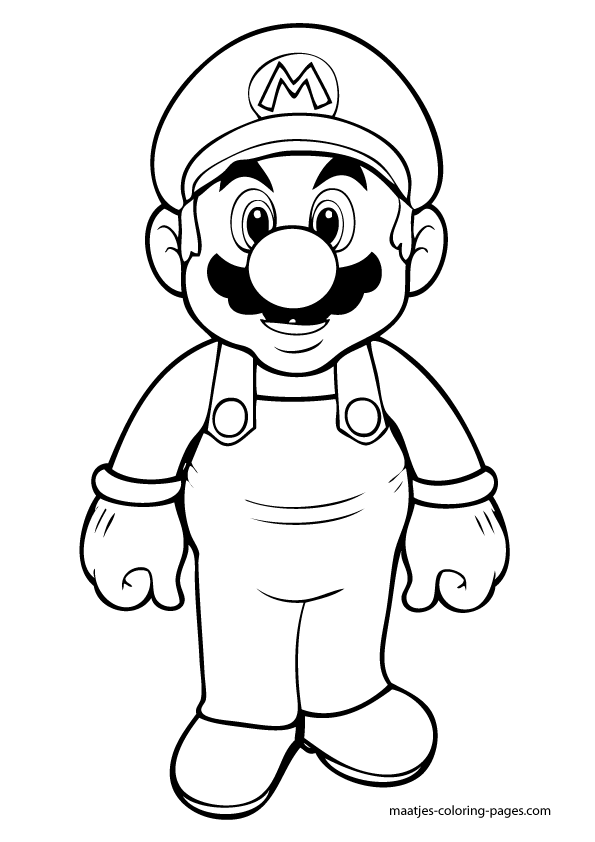 Coloring page: Super Mario Bros (Video Games) #153629 - Free Printable Coloring Pages