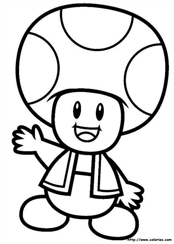 Coloring page: Super Mario Bros (Video Games) #153646 - Free Printable Coloring Pages