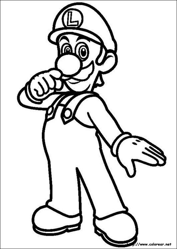 Coloring page: Super Mario Bros (Video Games) #153647 - Printable coloring pages