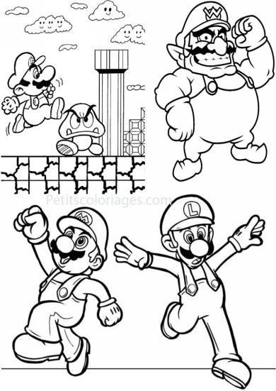 Coloring page: Super Mario Bros (Video Games) #153654 - Free Printable Coloring Pages