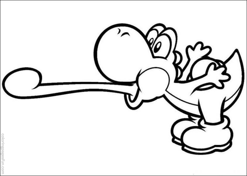 Drawing Super Mario Bros #153705 (Video Games) – Printable coloring pages