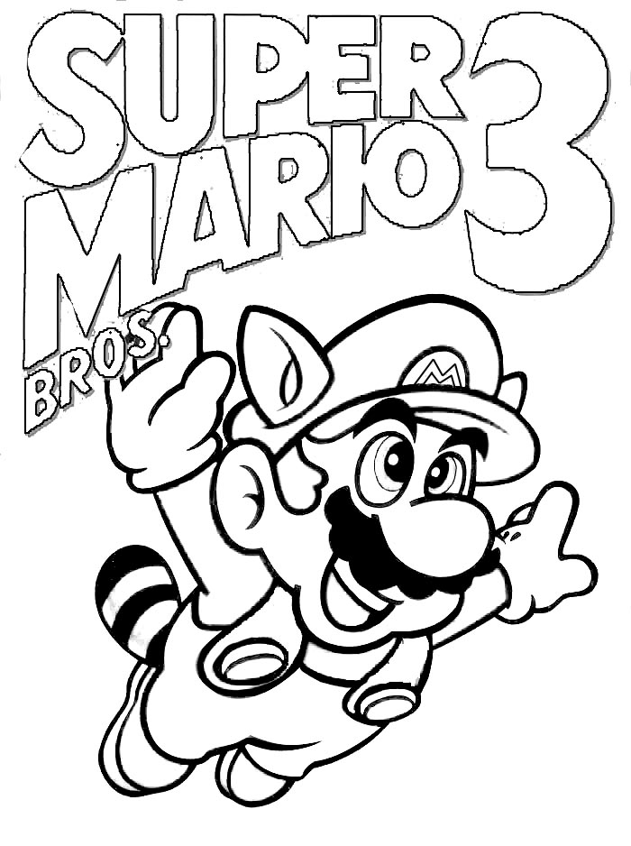 Coloring page: Super Mario Bros (Video Games) #153707 - Printable coloring pages