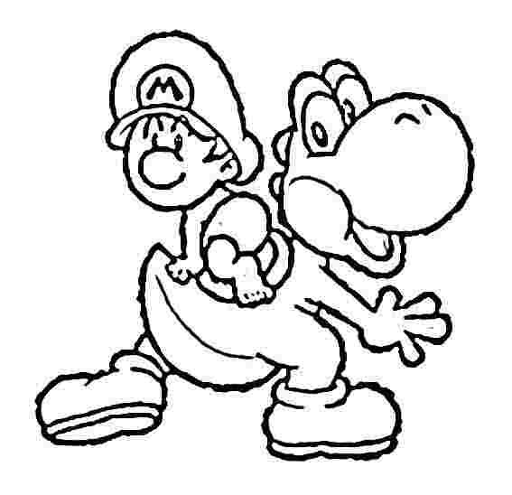 Super Mario Bros Video Games Printable Coloring Pages
