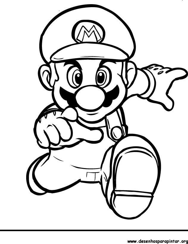 drawings super mario bros video games printable coloring pages