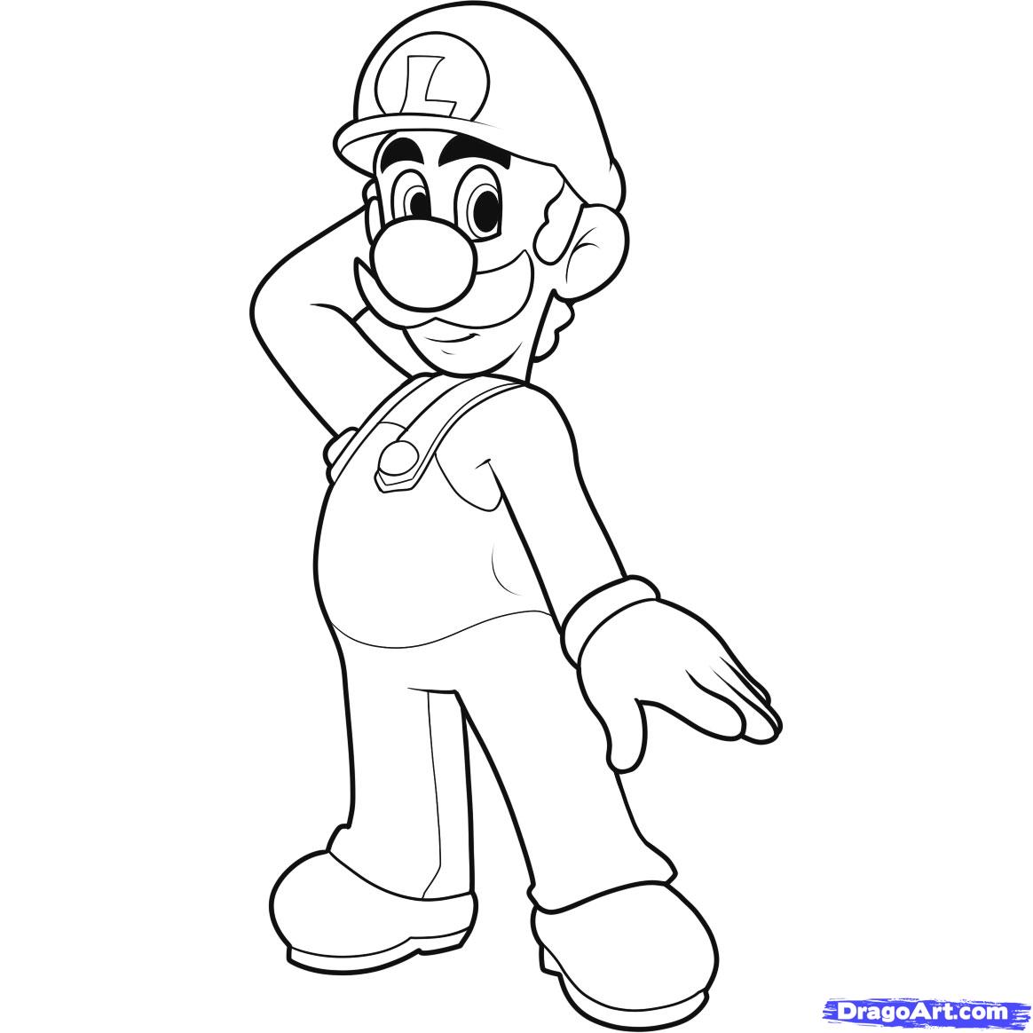 Coloring page: Super Mario Bros (Video Games) #153727 - Free Printable Coloring Pages