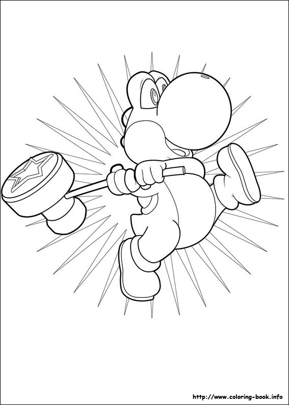 Coloring page: Super Mario Bros (Video Games) #153735 - Free Printable Coloring Pages