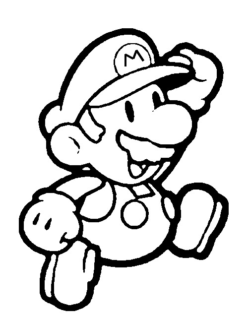 Coloring page: Super Mario Bros (Video Games) #153737 - Printable coloring pages