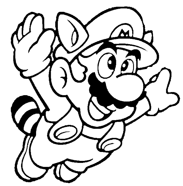 Coloring page: Super Mario Bros (Video Games) #153756 - Printable coloring pages