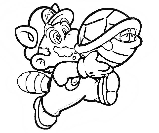 Coloring page: Super Mario Bros (Video Games) #153775 - Printable coloring pages