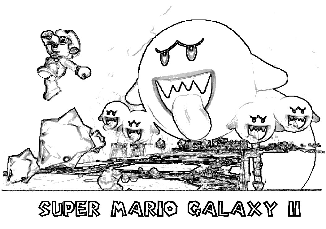 Coloring page: Super Mario Bros (Video Games) #153782 - Free Printable Coloring Pages
