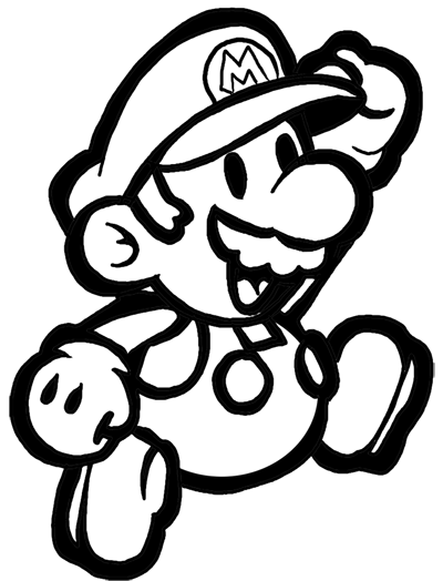 Coloring page: Super Mario Bros (Video Games) #153784 - Free Printable Coloring Pages