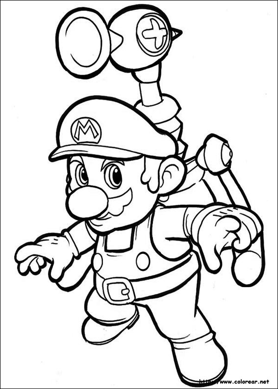 Coloring page: Super Mario Bros (Video Games) #153794 - Free Printable Coloring Pages