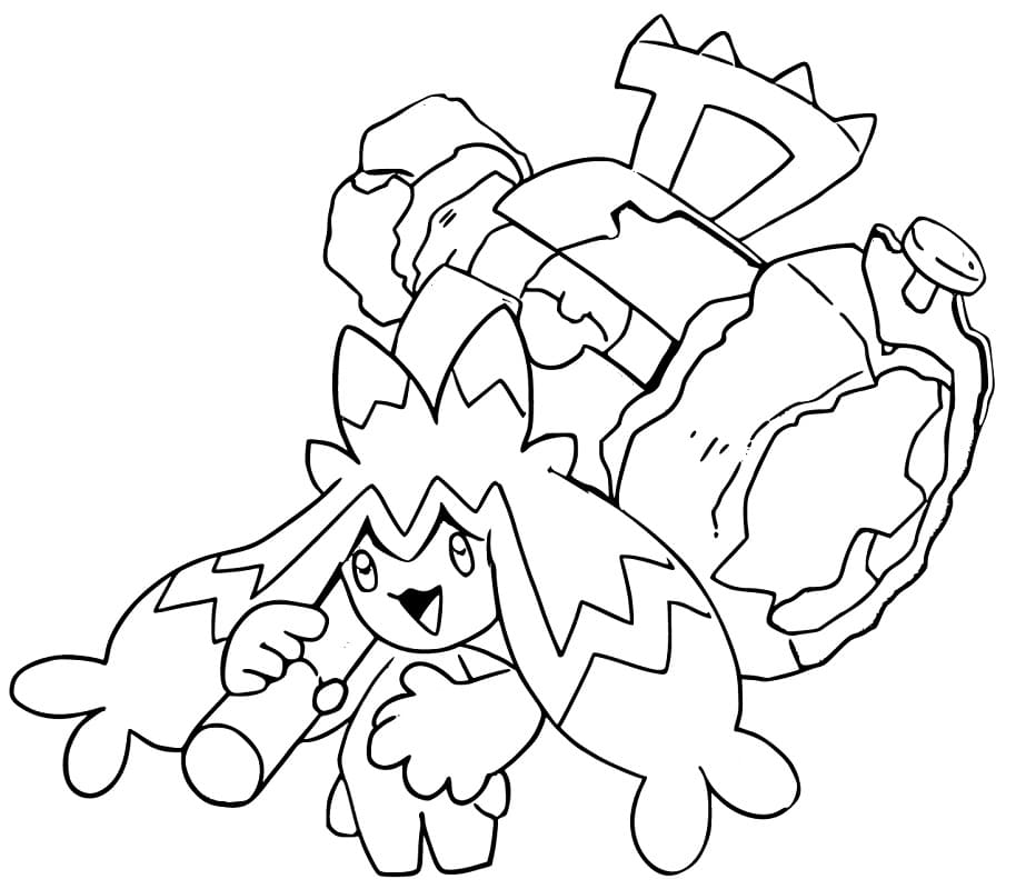 Free printable Tinkaton coloring page #181590 from Video Games collection Free printable Tinkaton coloring page #181590 from Video Games collection