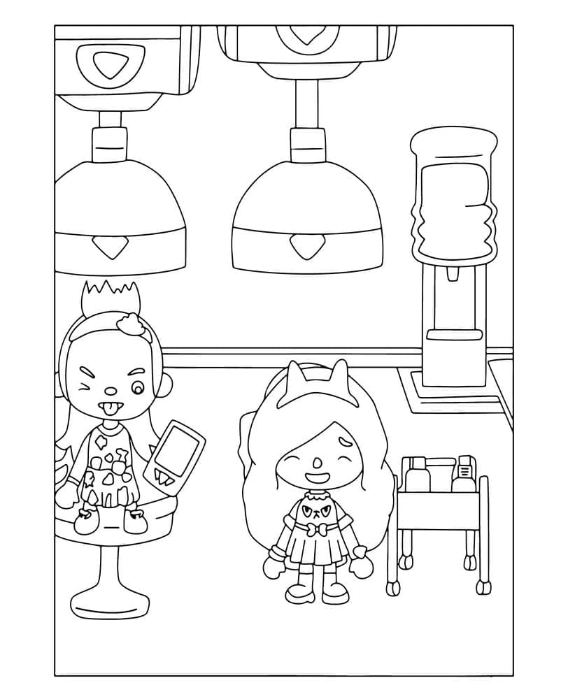 Free printable Toca Boca coloring page #220236 from Video Games collection Free printable Toca Boca coloring page #220236 from Video Games collection
