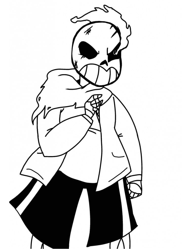 Free printable Undertale coloring page #213595 from Video Games collection