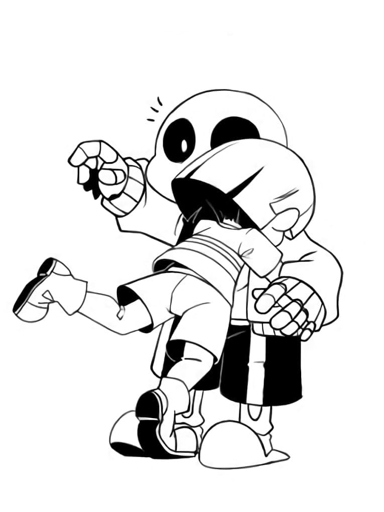 Free printable Undertale coloring page #213600 from Video Games collection