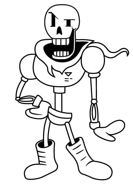 Free printable Undertale coloring page #213608 from Video Games collection