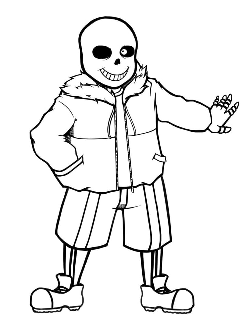 Free printable Undertale coloring page #213632 from Video Games collection Free printable Undertale coloring page #213632 from Video Games collection