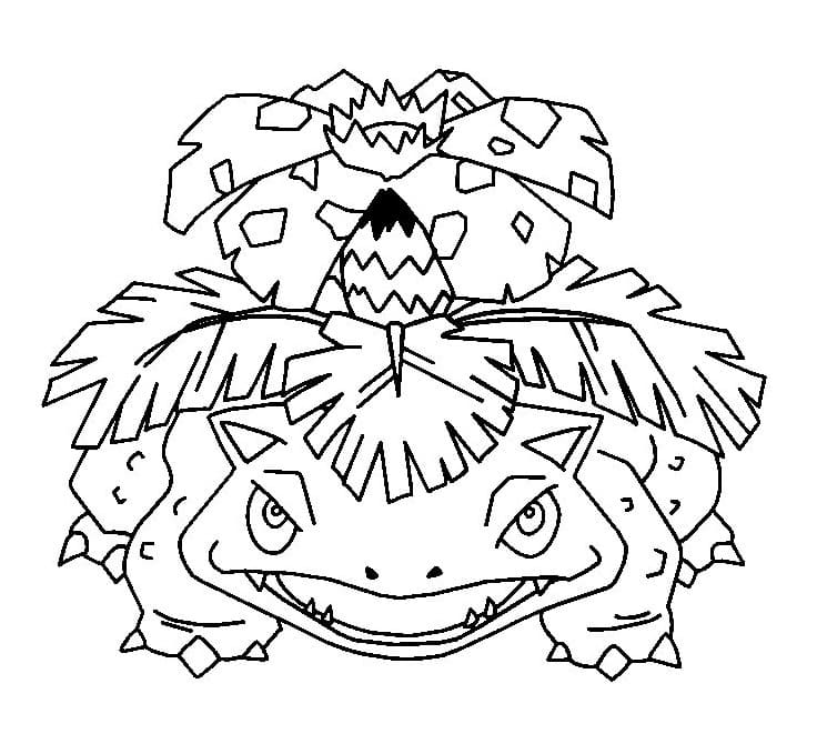 Coloring page: Venusaur (Video Games) #216860 - Free Printable Coloring Pages