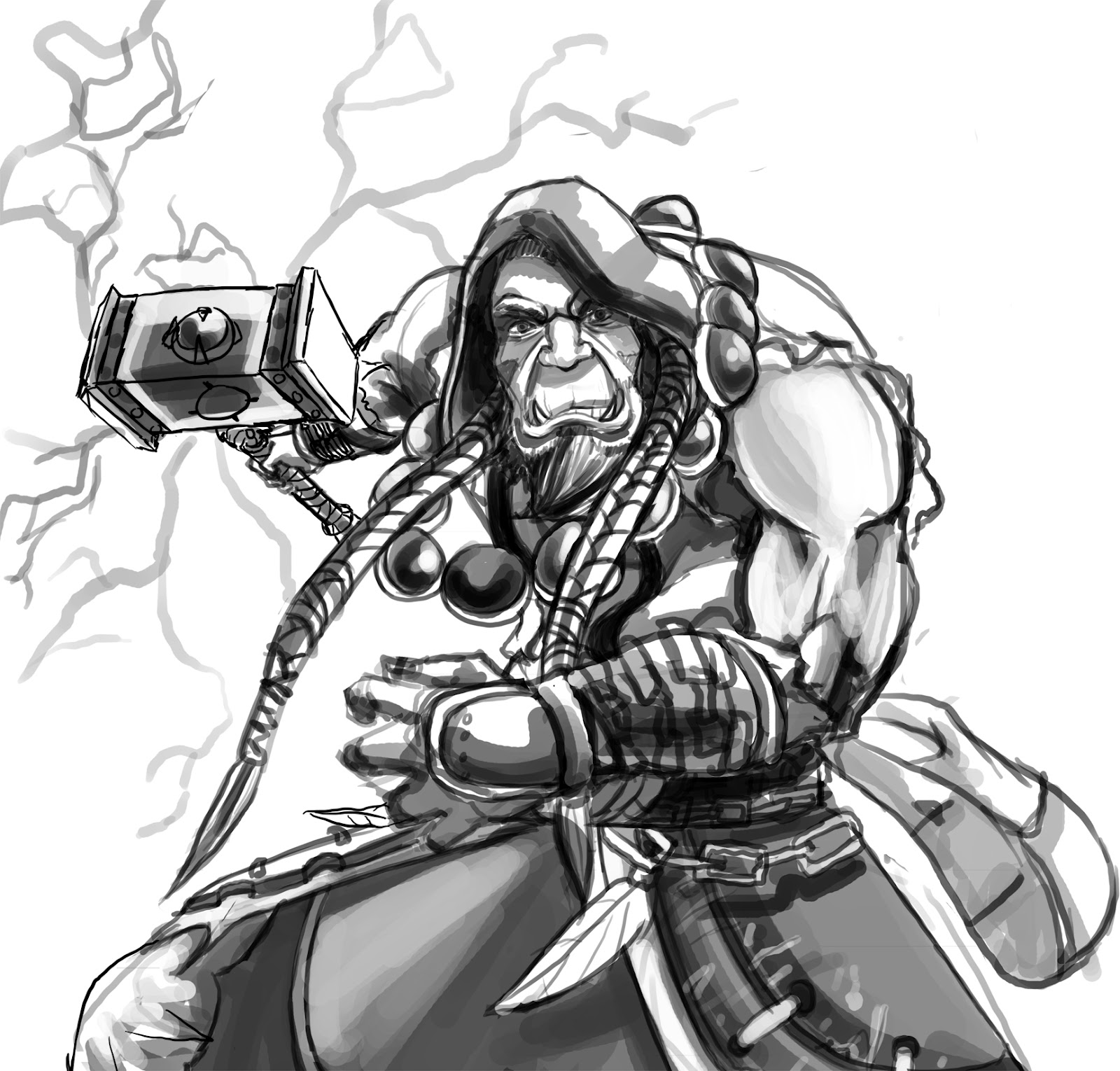 Coloring page: Warcraft (Video Games) #113015 - Free Printable Coloring Pages