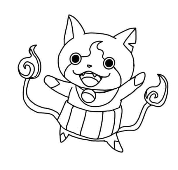 Free printable Yo-kai Watch coloring page #196857 from Video Games collection