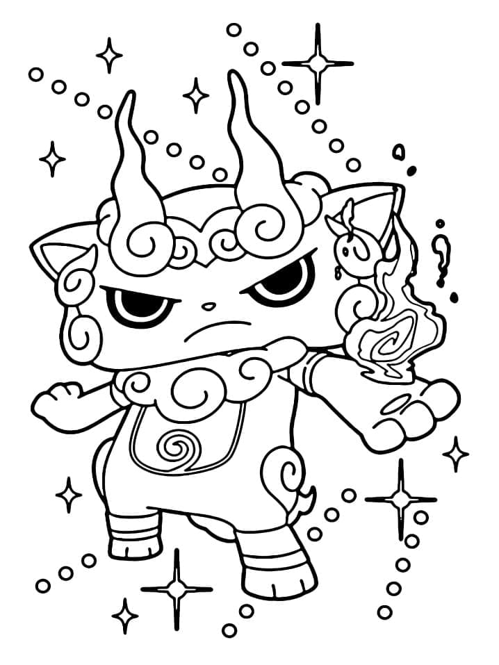 Free printable Yo-kai Watch coloring page #196883 from Video Games collection Free printable Yo-kai Watch coloring page #196883 from Video Games collection