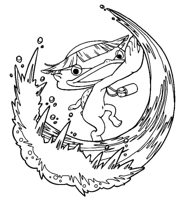 Free printable Yo-kai Watch coloring page #196896 from Video Games collection
