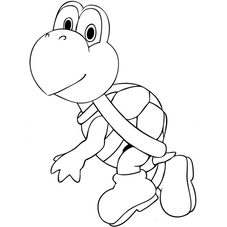 Coloring page: Yoshi (Video Games) #113566 - Free Printable Coloring Pages