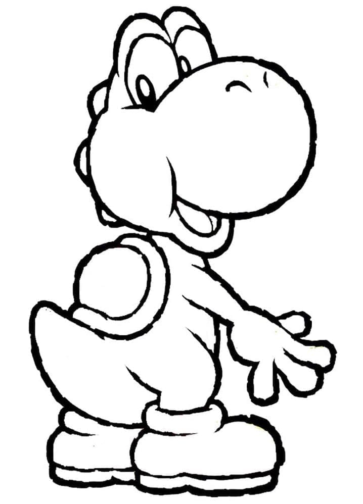 Free printable Yoshi coloring page #195223 from Video Games collection Free printable Yoshi coloring page #195223 from Video Games collection