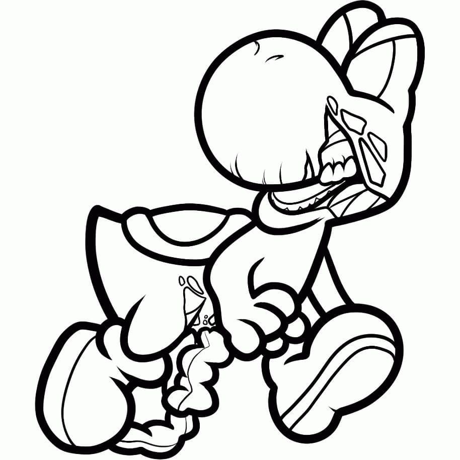 Free printable Yoshi coloring page #195225 from Video Games collection
