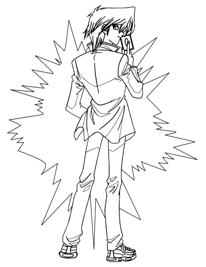 Free printable Yu-Gi-Oh! coloring page #183178 from Video Games collection