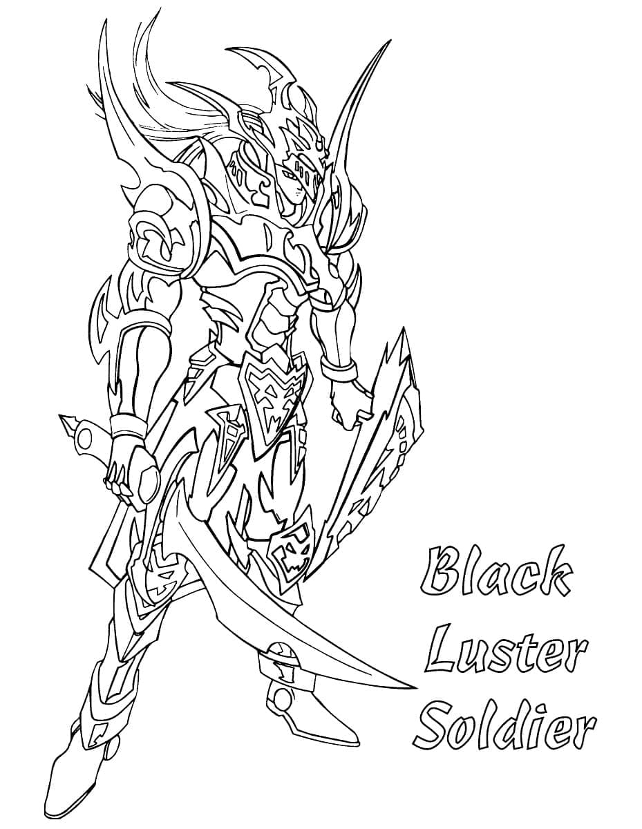 Free printable Yu-Gi-Oh! coloring page #183191 from Video Games collection