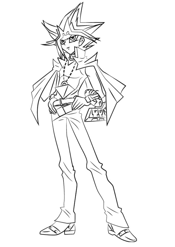 Free printable Yu-Gi-Oh! coloring page #183200 from Video Games collection Free printable Yu-Gi-Oh! coloring page #183200 from Video Games collection