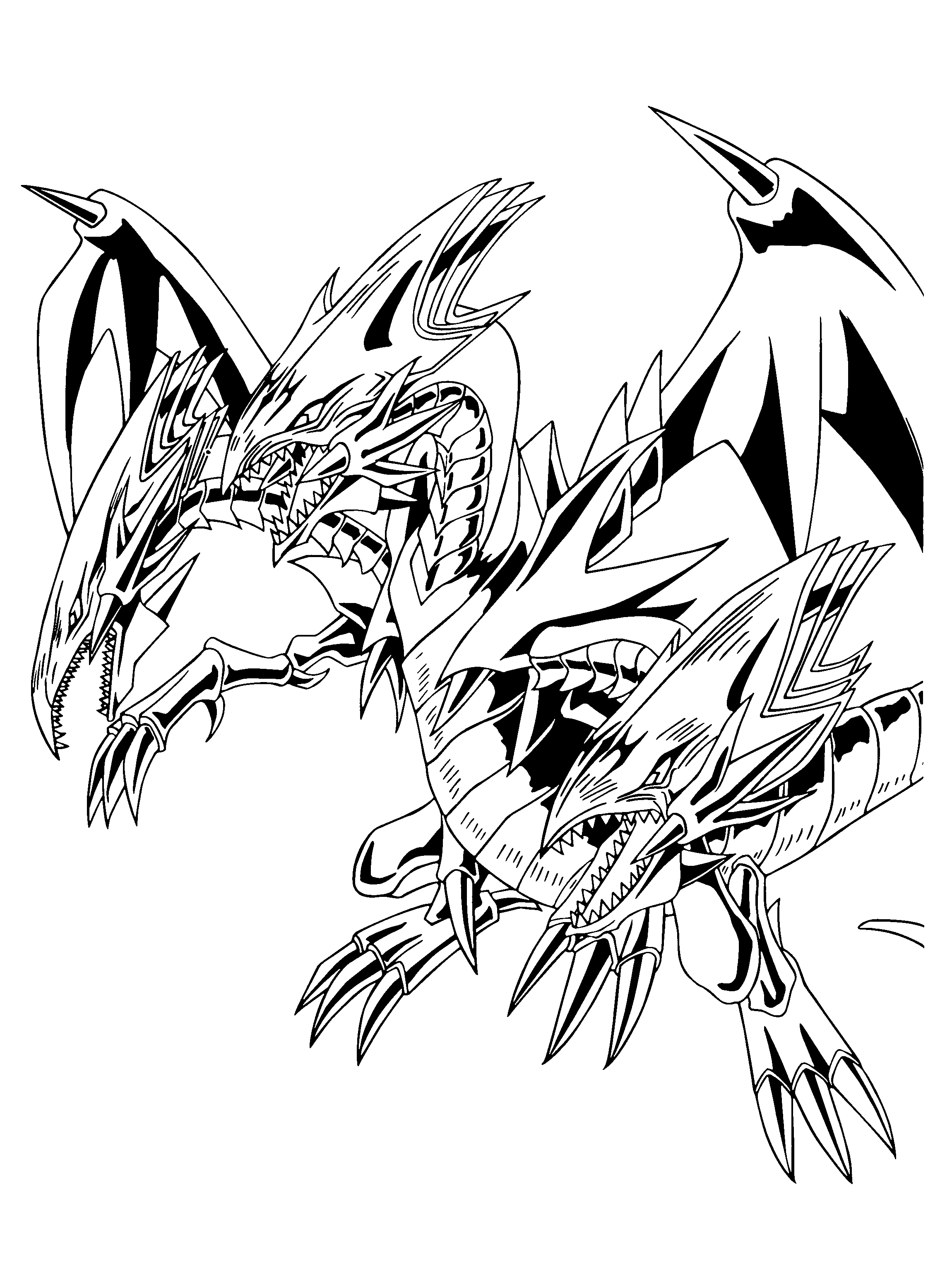 Free printable Yu-Gi-Oh! coloring page #52982 from Video Games collection Free printable Yu-Gi-Oh! coloring page #52982 from Video Games collection