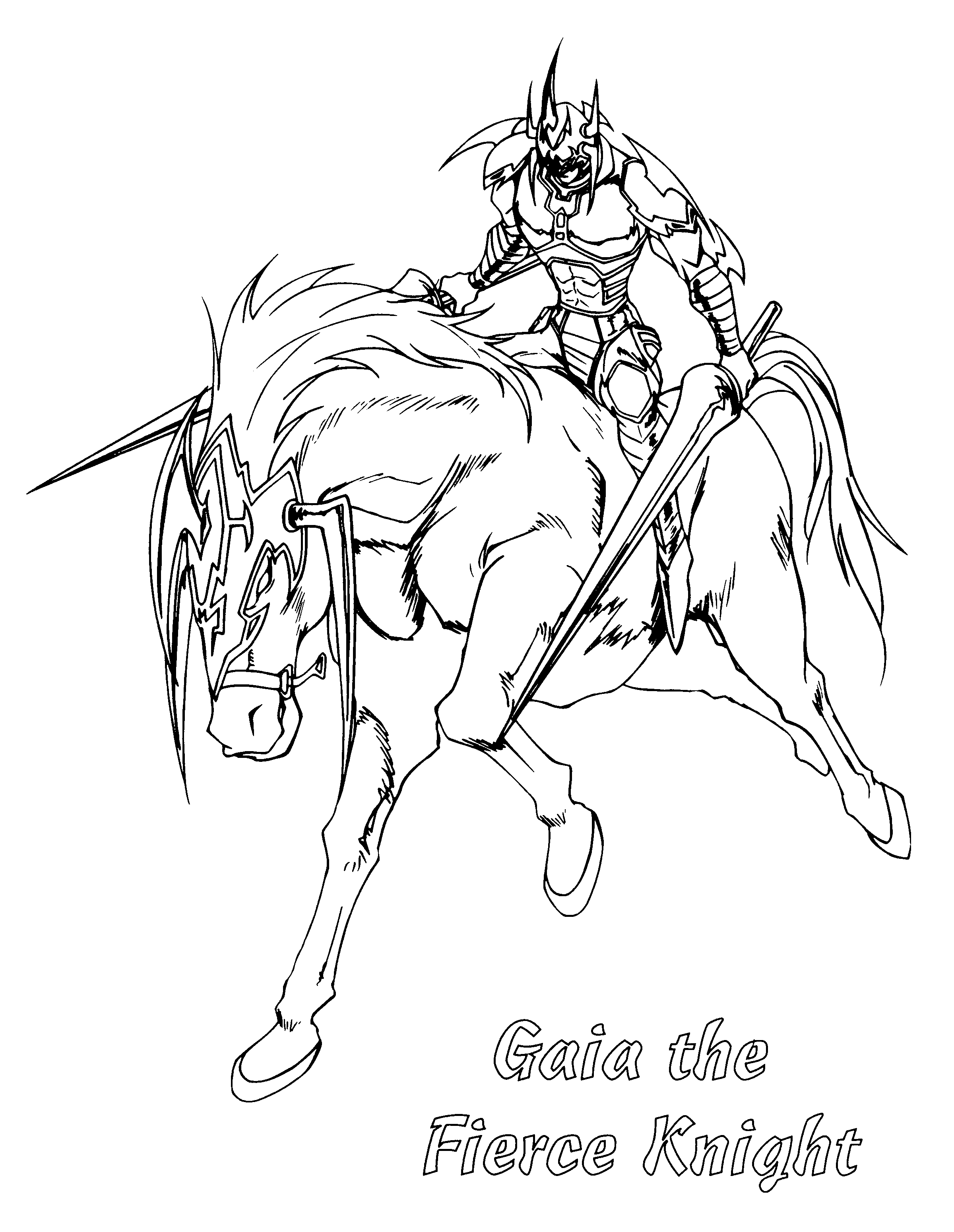 Free printable Yu-Gi-Oh! coloring page #52983 from Video Games collection