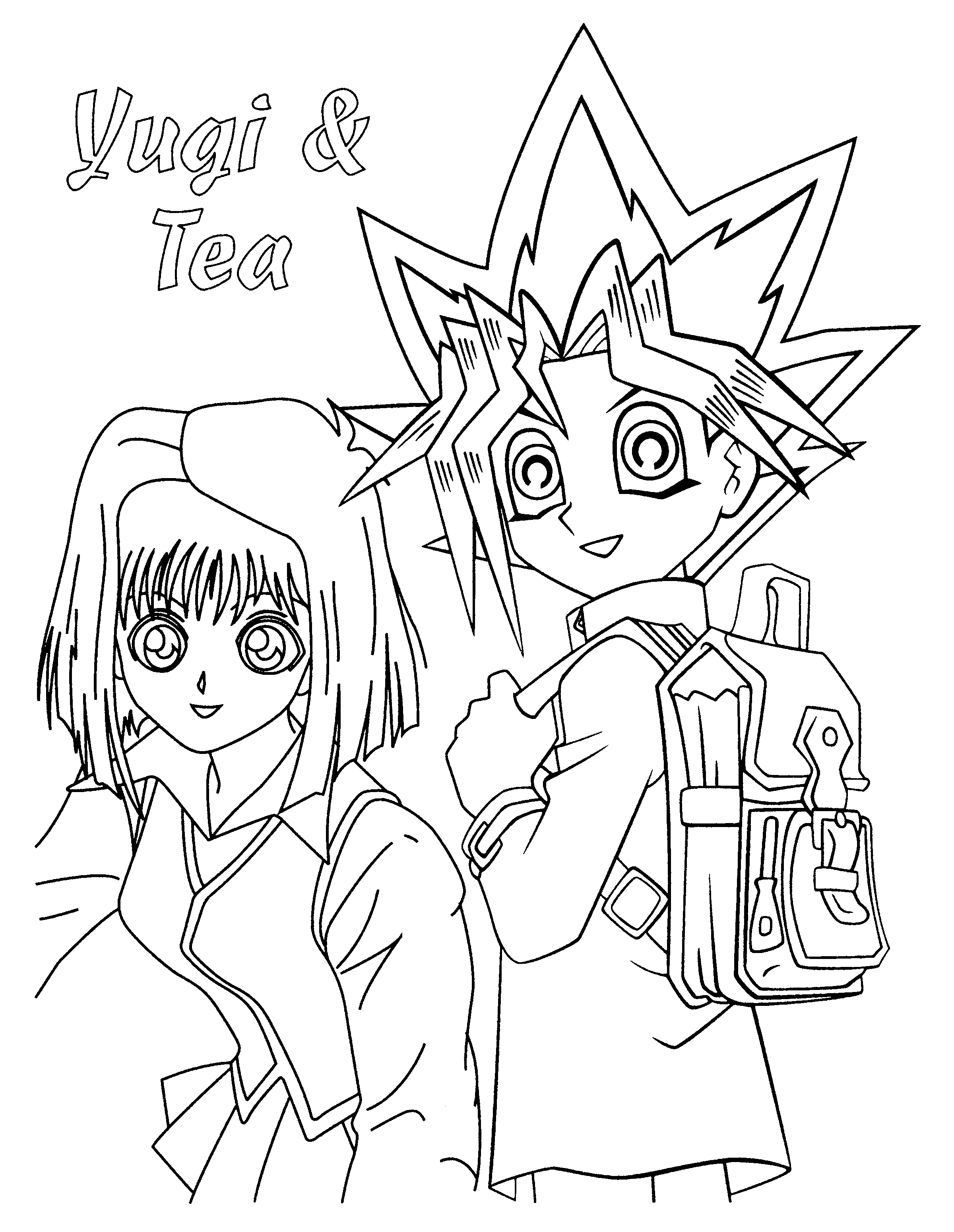 Free printable Yu-Gi-Oh! coloring page #52992 from Video Games collection Free printable Yu-Gi-Oh! coloring page #52992 from Video Games collection