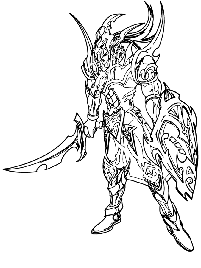 Free printable Yu-Gi-Oh! coloring page #53005 from Video Games collection
